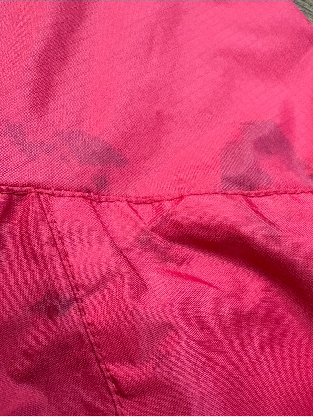 Prodeh Kids' Red Hooded Raincoat with Blue Lining - Picture 9 of 11